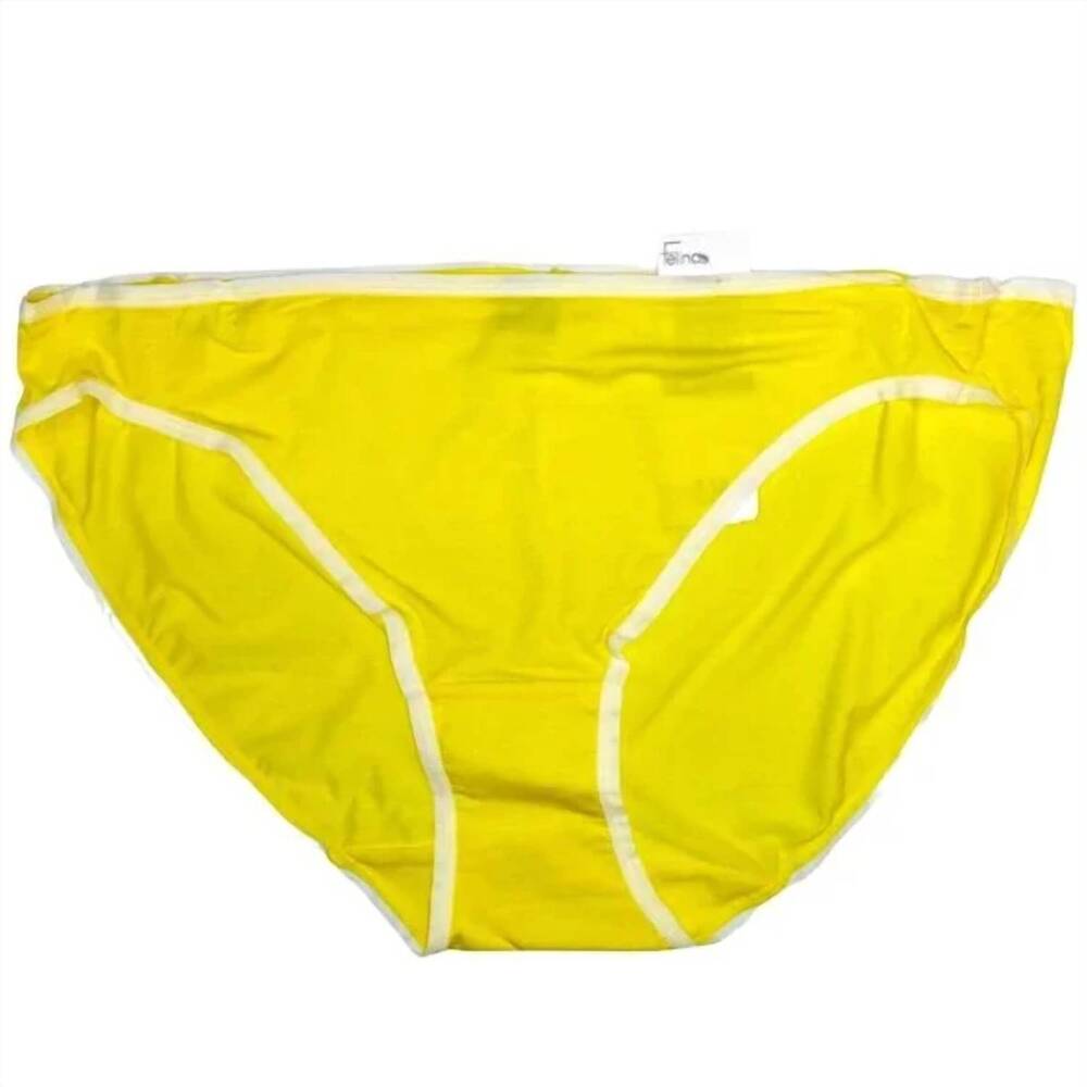 NEW FELINA women's sublime bikini bottom in marigold